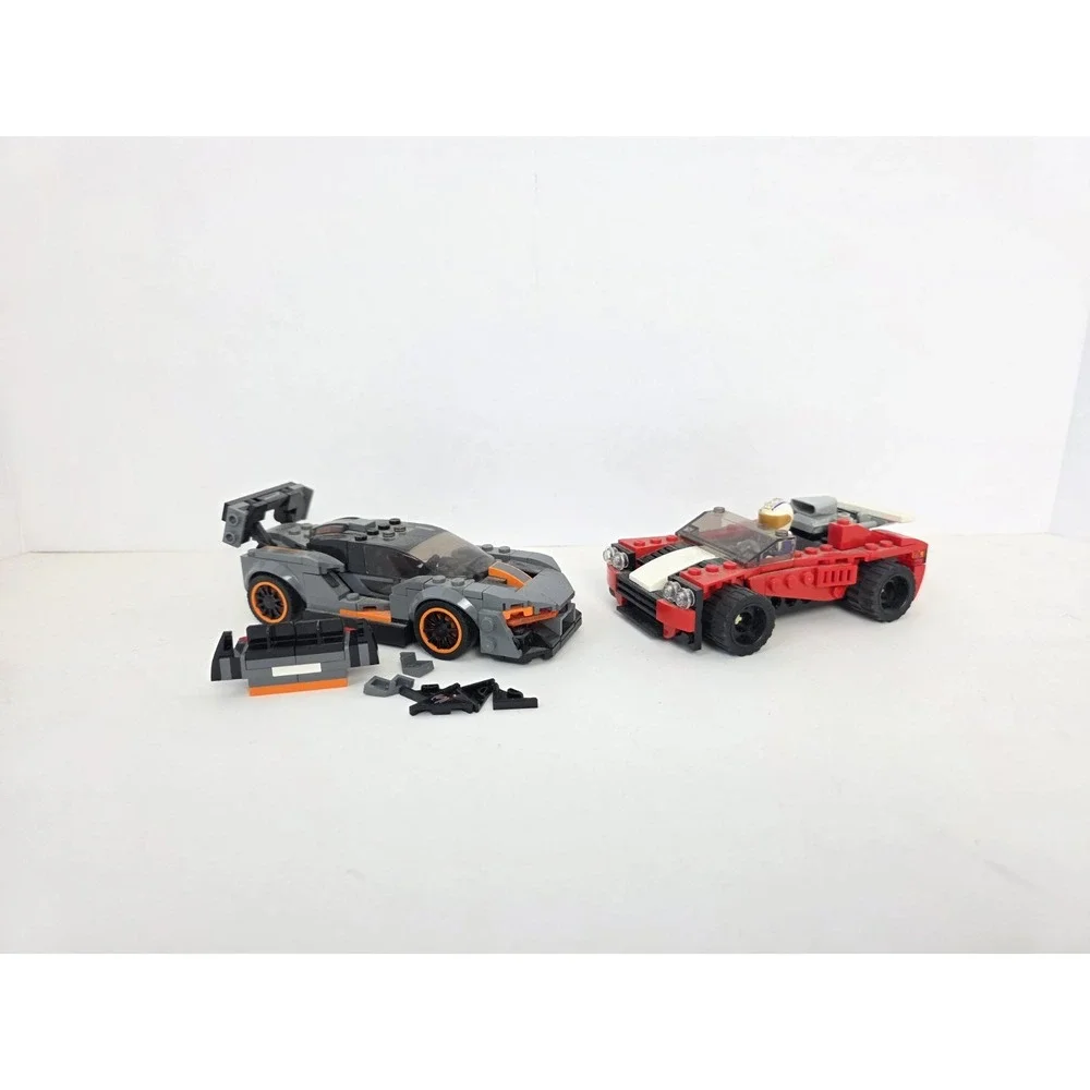 Lego car pair Creator Car Speed Champion Mcclaren
